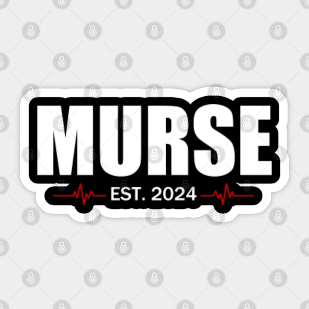 Murse Est 2024 Sticker by GreenCraft